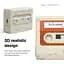 Чохол Elago Cassette Tape Case Classic White for AirPods Pro 2nd Gen білий (EAPP2TAPE-CWHRD+STR-IV) - мініатюра 3