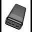 Зовнішній акумулятор Power bank HOCO J72B 30000mAh Повербанк для телефона / Павербанк Чорний - мініатюра 3