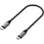 Кабель USB-C to USB-C Satechi Cable 100W Space Gray 0.25 м (ST-TCC10M) - миниатюра 2