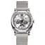 Наручний годинник чоловічий 021-3D Де би не був Silver-White Mesh Awarder acs0031953 - мініатюра 1