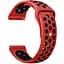 Спортивный ремешок Primolux Perfor Sport с перфорацией для часов Xiaomi Huami Amazfit Sport Red Black - миниатюра 1
