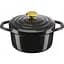 Каструля Tefal Air з кришкою 3.1л алюміній чорний kuh0014736 - мініатюра 1