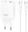 Сетевое зарядное устройство XO L130 30W/1USB+ 1USB-C + Type-C (NB-190A) White - миниатюра 1