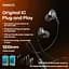 Навушники Remax RM-655i Lightning Metal Wired Earphone for Music & Call чорні - мініатюра 3