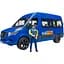 Іграшкова машинка Bruder Туристичний автомобіль MB Sprinter з фігуркою 1:16 (02681) - мініатюра 1