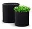 Горшок для цветов Keter 39 л Cylinder Planter Large серый - миниатюра 2