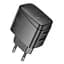 Адаптер мережевий Hoco Bright charger CS61A |1USB/1Type-C, 30W/3A| - мініатюра 1