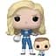 Набір ігрових фігурок Funko Pop! Фантастична 4: Перші кроки - Невидима Жінка й Франклін (83583) - мініатюра 1