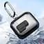 Футляр протиударний Locking Button для навушників Airpods 1/2 Blue - мініатюра 4