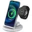 Бездротовий зарядний пристрій Wiwu Power Air 3-in-1 Wireless Charger White [PA3IN1] [73463] - мініатюра 1