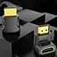 Перехідник Vention HDMI Male to HDMI Female 90° Black (AIOB0-2) 2 штуки - мініатюра 5