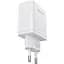Зарядний пристрій Celebrat C-N5 2.4A 2USB + MicroUSB Cable White - мініатюра 5