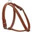 Шлея для собак Collar одинарна, шкіра, для міні порід, 40-48х43-51х1,4 см, коричневий (6346) - мініатюра 1