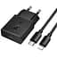 СЗУ Hoco N72 Speed ​​ultra-thin PD20W (1USB-C) + кабель Type-C to Lightning Black - миниатюра 4