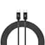 Автомобільний зарядний пристрій 120W, 2 Type-C Power Delivery (PD), USB-A Quick Charge (QC3.0) + Кабель USB-C to USB-C 1m - мініатюра 3