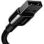 Кабель Baseus Tungsten Gold USB to Lightning 2m Black (CALWJ-A01) [92830] - мініатюра 3