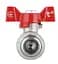 Кран кульовий Thermo Alliance Forte 1/2" ЗЗ прямий, PN40, метелик SF606W15 - мініатюра 2