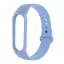 Силиконовый ремешок для Xiaomi Mi Band 5/6 цвет 27 синий - миниатюра 1