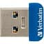 Флеш-накопичувач Verbatim USB 64GB Store 'n' Stay NANO Blue USB 3.0 (98711) - мініатюра 1