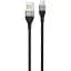 Кабель XO NB188 USB A - Micro B 1 м чорний - мініатюра 1