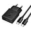 Адаптер мережевий HOCO C to C cable Speed single-port PD ultra-thin charger set N72 |1Type-C, 20W/3A, PD/QC| - мініатюра 1