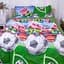 Комплект постельного белья в кроватку детскую MirSon 110х140 см Football Ranforce Elite - миниатюра 1