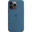 Чохол Silicone Case with MagSafe для Apple iPhone 13 Pro Max Blue Jay AAA [77785] - мініатюра 2