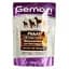 Вологий корм Gemon Dog Wet Adult шматочки з м'ясом диких тварин, 100 г (70300629) - мініатюра 1