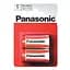Батарейка PANASONIC R20 Special блістер 1х2 шт.Zinc Carbon - мініатюра 1
