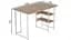 Комп'ютерний стіл Ferrum-decor Кевін 75x120x70 білий ДСП Дуб Артізан 32мм (FRD-101285) - мініатюра 3