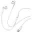 Навушники Baseus дротові з конектором USB-C Encok CZ19 (Type-C) A00182201213-00 білі - мініатюра 1