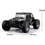 Машинка на радиоуправлении JJRC Q132-C All-wheel Drive SUV Black [119075] - миниатюра 3
