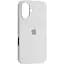 Чохол Silicone Case для Apple iPhone 16 Plus White AA [115100] - мініатюра 1