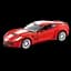 Машинка Uni-fortune Chevrolet Corvette GRAND SPORT, 1:32, в асортименті (554039С) - мініатюра 2