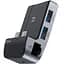 Мультипортовий адаптер USB Хаб Baseus Armor Age Type-C Bracket Multifunctional Hub CAHUB-AJ0G Grey - мініатюра 6