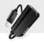 Переходник SkyDolphin AU01 Lightning - 2хLightning (M/F), Black (ADPT-00026) - миниатюра 2