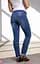 Джинси для вагітних slim fit під животик з лампасами Nicolle S Юла Мама Синій - мініатюра 5