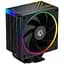 Кулер для процесора ID-Cooling FROZN A410 ARGB чорний 120 мм 4 теплових трубки алюміній/мідь - мініатюра 1