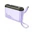 Портативна батарея Powerbank Hoco J139 Hero 22.5W+PD20W Cable Type-C 10000mAh Purple - мініатюра 1