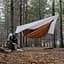 Гамак одномісний з москітною сіткою та тентом Naturehike NH20ZP092 Shelter camping 75D (Помаранчевий) - мініатюра 2