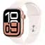 Смарт-годинник Apple Watch Series 10 GPS 42mm Rose Gold Aluminum Case with Light Blush Sport Band M/L (MWWJ3) [114973] - мініатюра 1
