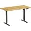 Комп'ютерний ігровий стіл OfficePro ODE1470LW Light Wood/Black [124849] - мініатюра 1
