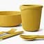 Набір посуду Sea To Summit Passage Dinnerware Sett 1P 6 предметів Arrowwood Yellow (1033-STS ACK037051-120913) - мініатюра 2