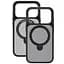 TPU+PC чохол Blueo Skin Friendly 360 Rotatable Stand with MagSafe для Apple iPhone 17 Pro (6.3) Black - мініатюра 3