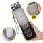 Пляшка для води 4FIZJO спортивна 1000 мл 4FJ0632 Grey/Black (P-5905973400756) - мініатюра 3