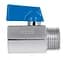 Кран кульовий міні Thermo Alliance Standart 1/2" ВЗ прямий, півметелик SD188W15 - мініатюра 2