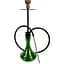Кальян Tiaga Hookah Classic Black Craft Crash Green - мініатюра 1