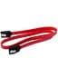 Кабель Sata Red 50 см ExtraDigital с защелками (KBS1798) - миниатюра 1
