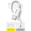 Кабель Baseus Superior Series USB-C to Lightning 20W 0.25m White (CATLYS-02) [111359] - мініатюра 4