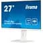 Монітор 27" Iiyama XUB2797QSN-W2 White QHD IPS 100Hz (XUB2797QSN-W2) - мініатюра 3